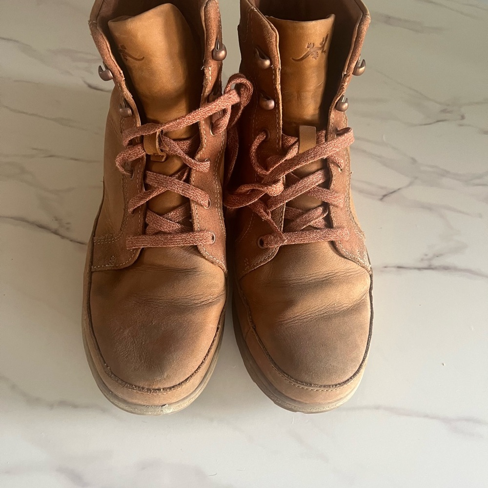 Chaos woman’s Brown Leather Boots